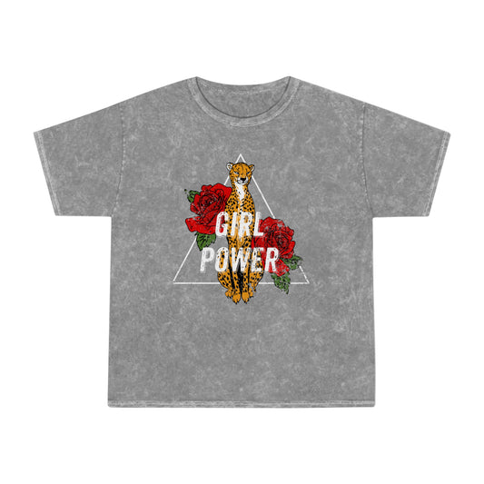 Girl Power Mineral Wash T-Shirt