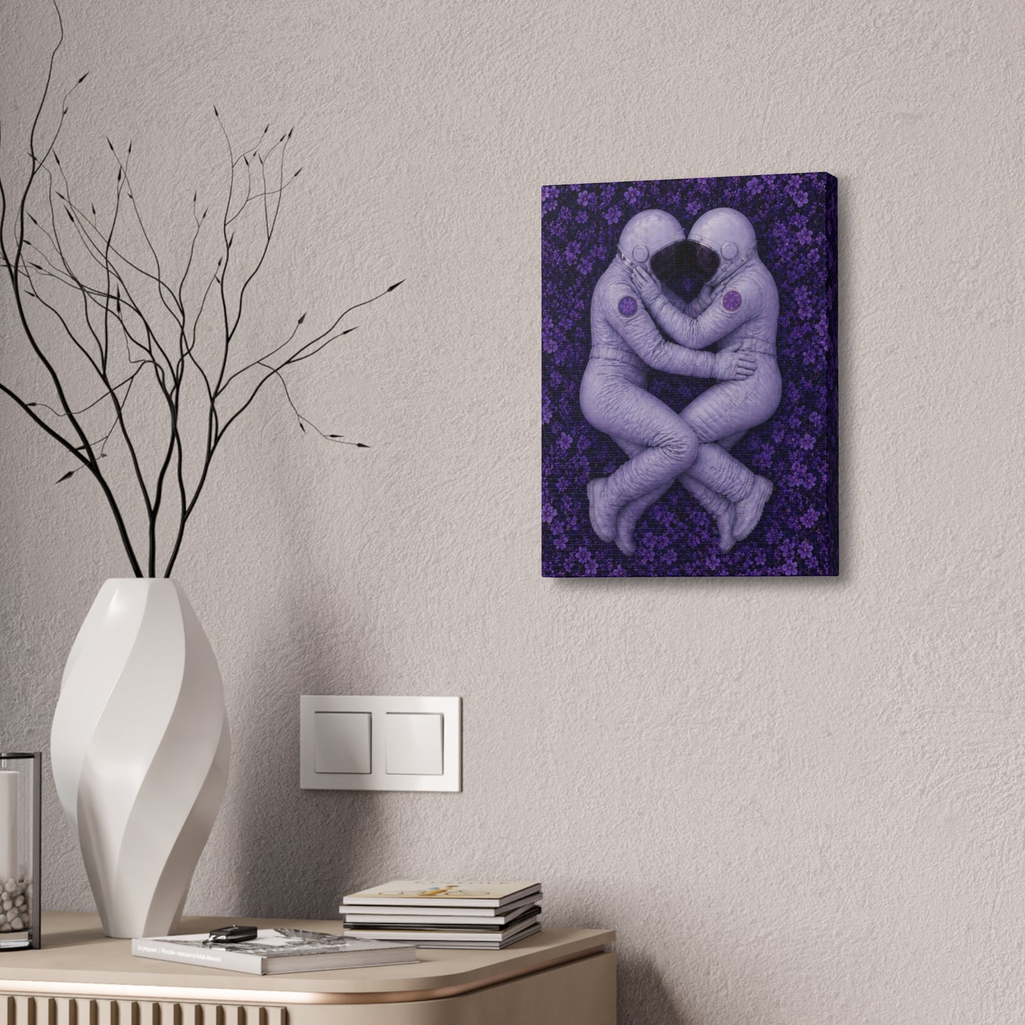 To the Moon and Back Stretched Canvas