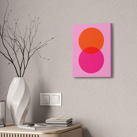 Lesbian Colors Stretched Canvas