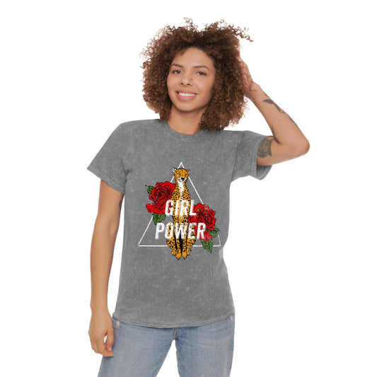 Girl Power Mineral Wash T-Shirt