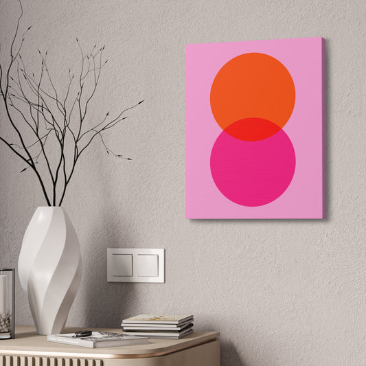 Lesbian Colors Stretched Canvas
